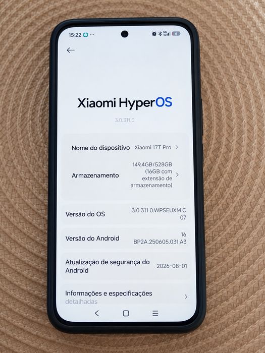 **Novo lançamento Redimi 17T Pro