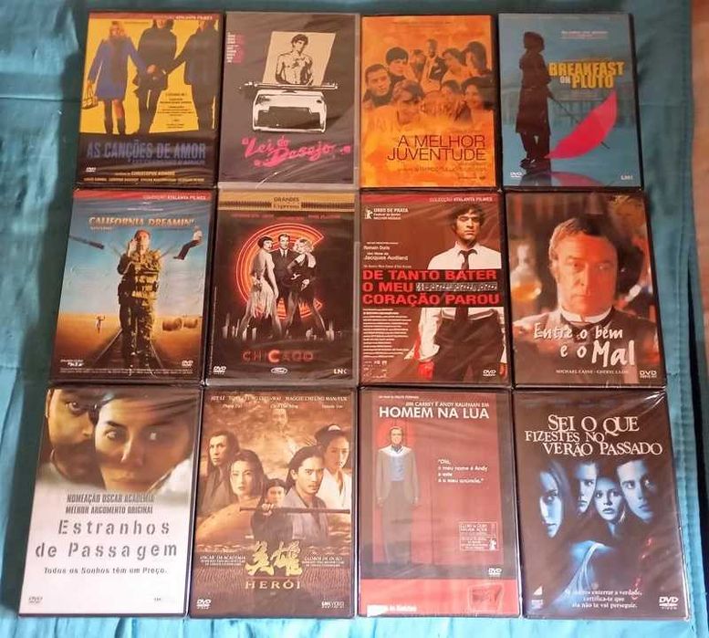 24 DVDs (Novos/Selados)