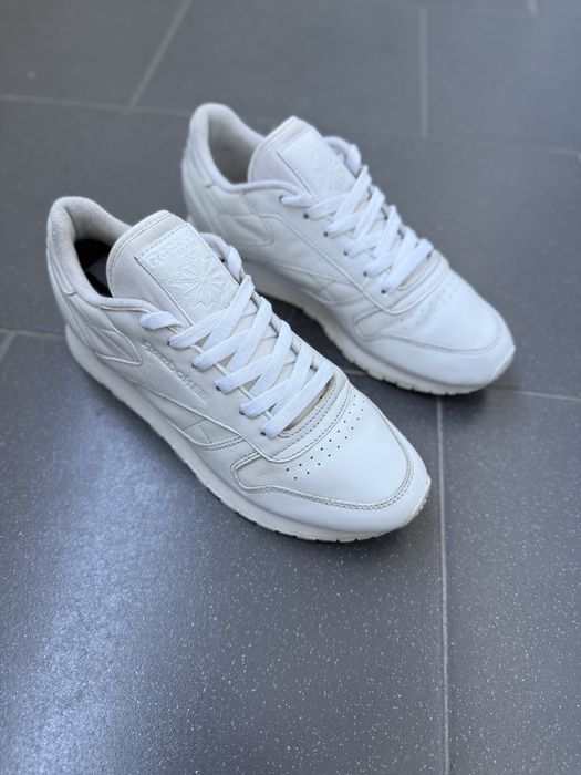 Жіночі кросівки Reebok Classic | Білі шкіряні | 39 розмір | Ідеал
