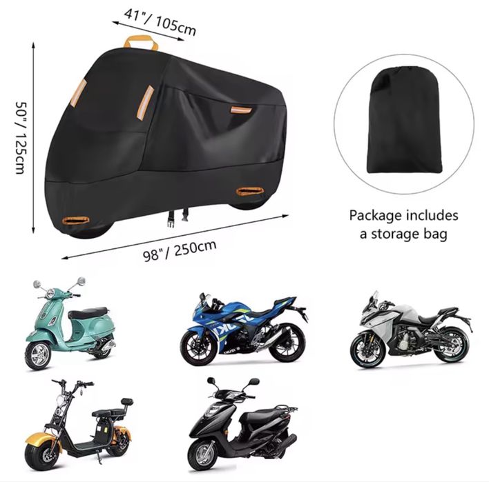 Capa mota Impermeável NOVA exterior