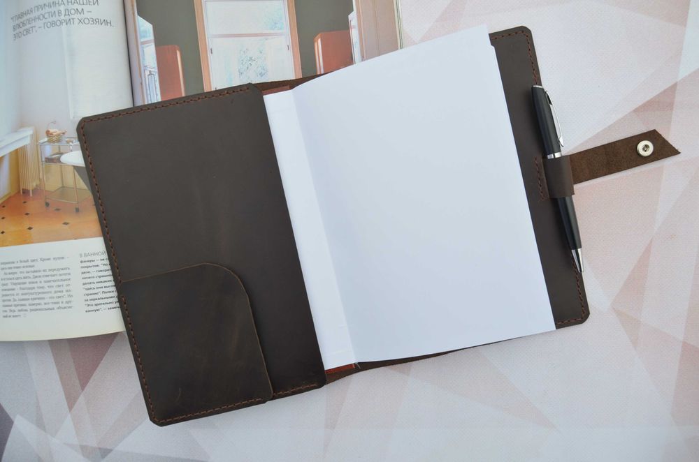 Шкіряний блокнот. Шкіряний щоденник. Блокнот з гравіюванням. Подарунок