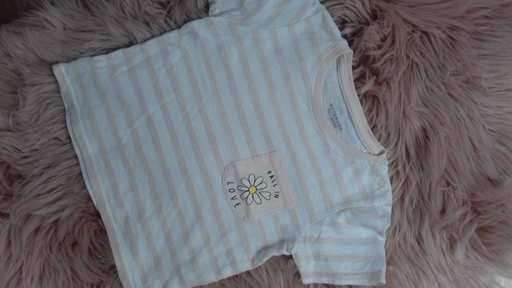 koszulka 98-104 Reserved t-shirt+spodenki H&M 86 dziewczynka