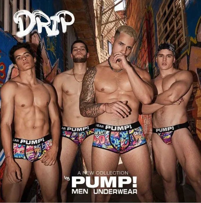 2-pack Stylowe bokserki męskie PUMP! DRIP M