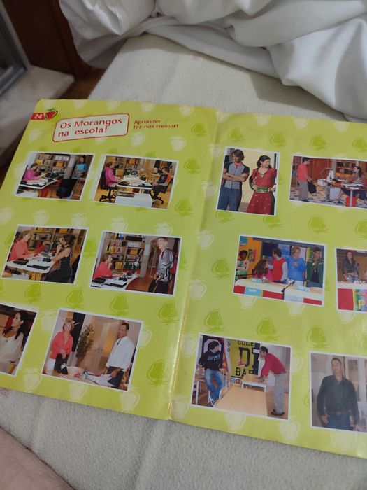 Caderneta completa : Morangos com açucar 2006 geração rebelde