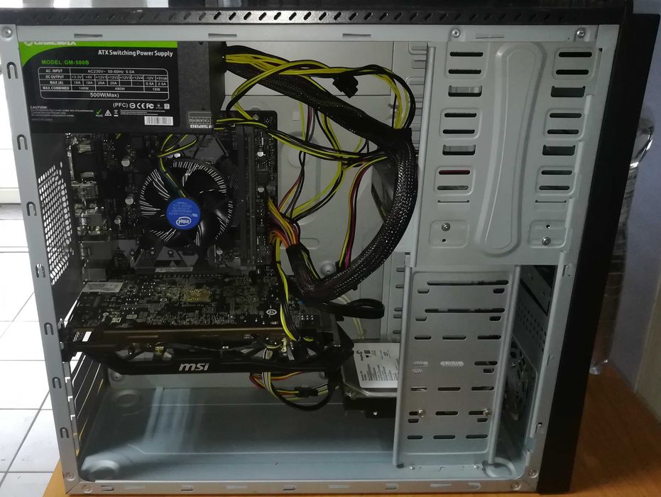 Системний блок, комп'ютер Intel i3-9100F, 8 GB, AMD Radeon R9 270 2GB