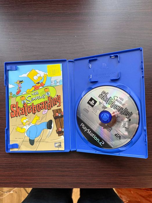 the simpsons skateboarding ps2