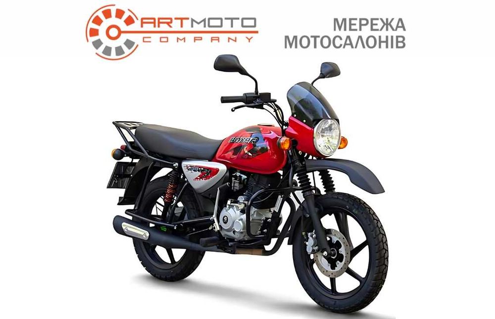 Новий мотоцикл BAJAJ BOXER X150D Disk UG, салон Артмото Полтава