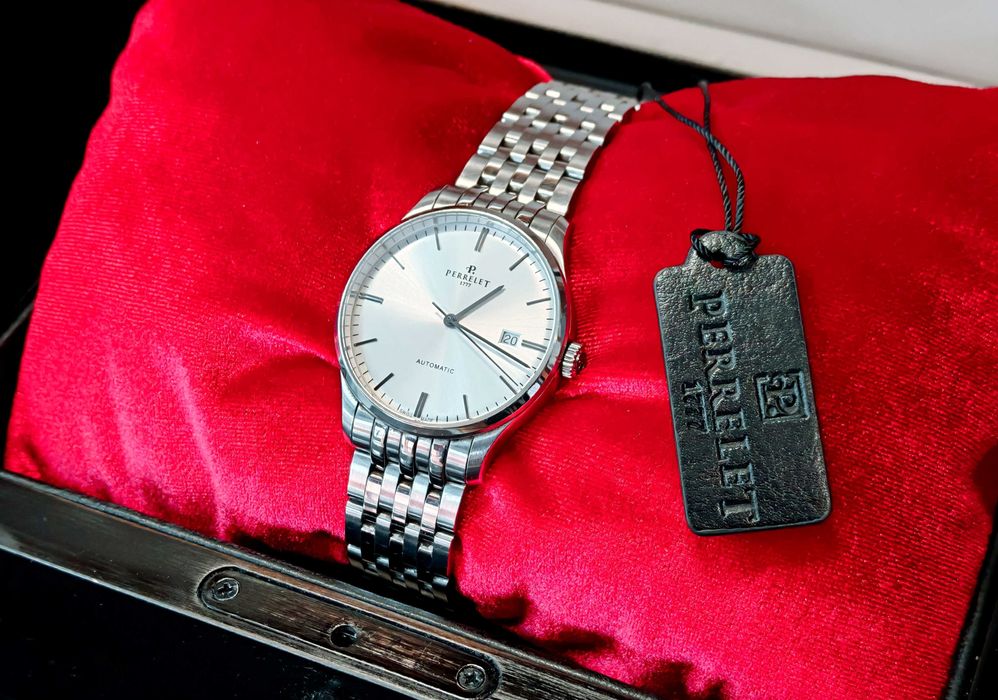 Zegarek Automatyczny Perrelet Weekend 3 Hands 39mm A1300/4 Komplet Box