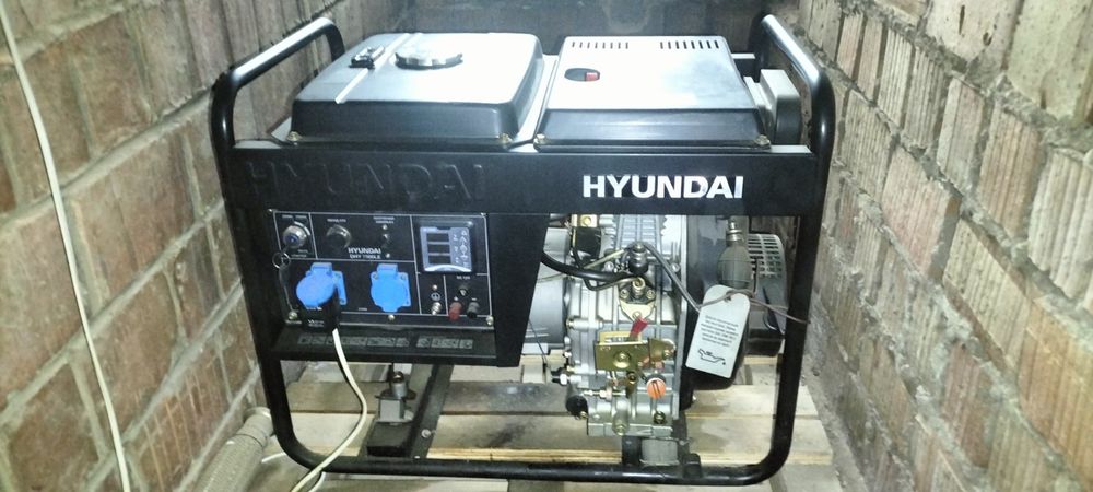 Генератор Hyundai-7500LE дизель