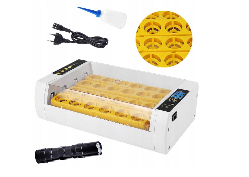 Automatyczny Inkubator Klujnik Wylęgarka Jaj Rotacja Owoskop SMART EGG