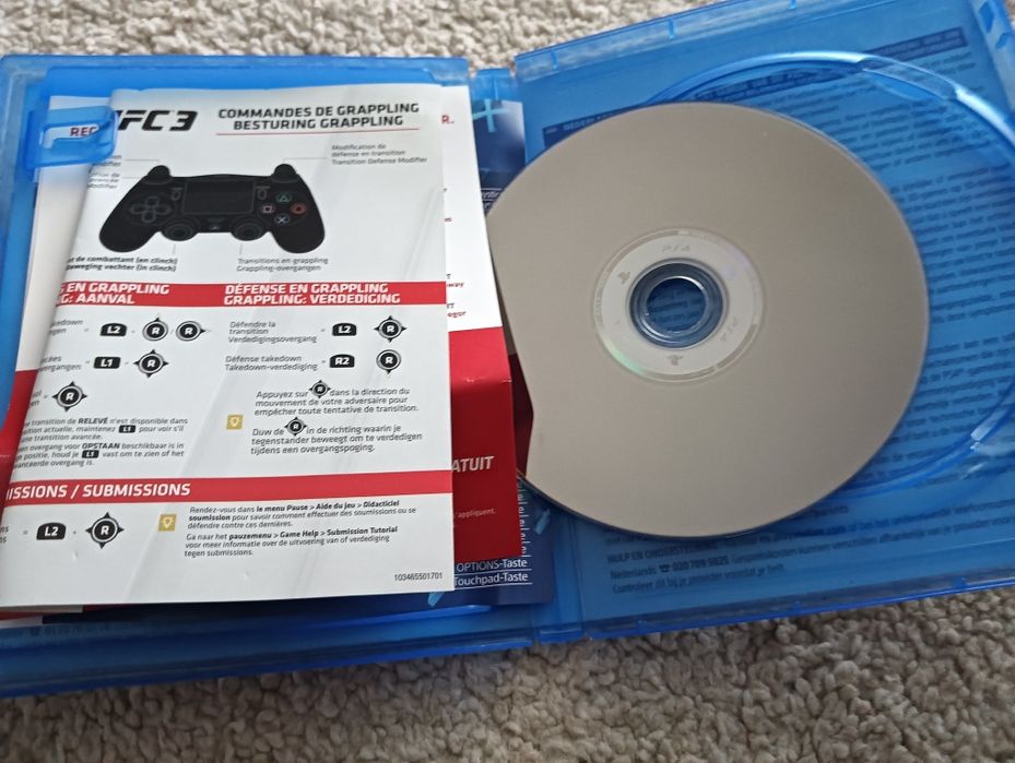 UFC3	PS4	Playstation 4		Como novo!