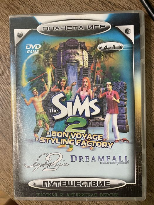 Компьютерная игра на PC DISC антология  “SIMS”
