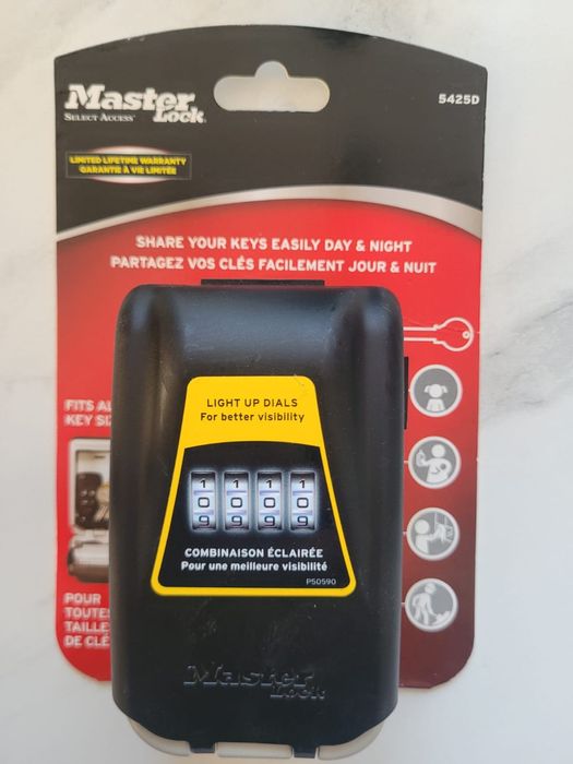 Skrytka na klucze master lock sejf na klucze MasterLock