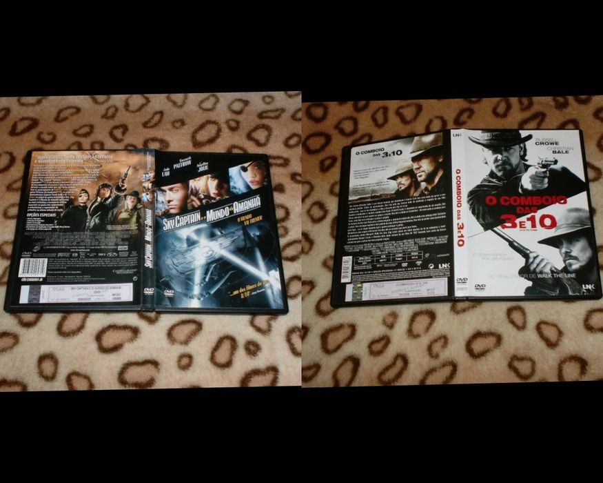 Dvd filme original - o comboio das 3 e 10 / sky captain