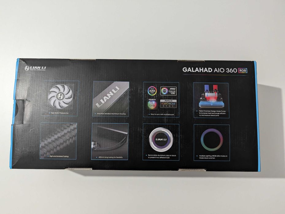 Lian Li GALAHAD AIO 360 RGB Branco - Cooler