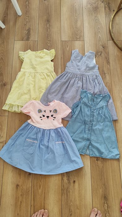 Paka zestaw ubrań dla dziewczynki rozmiar 98 2-3 lata buty Nike