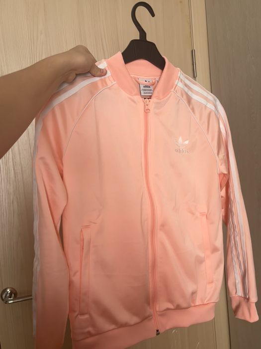 Олімпійка кофта Adidas Originals Adicolor SST (рожева / персикова)