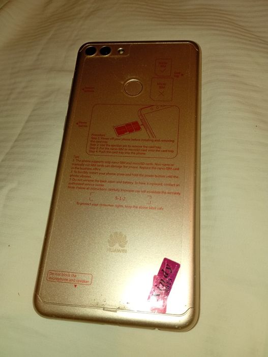Vendo *Huawei Y9 2018*, modelo FLA-LX2, em bom estado de funcionamento