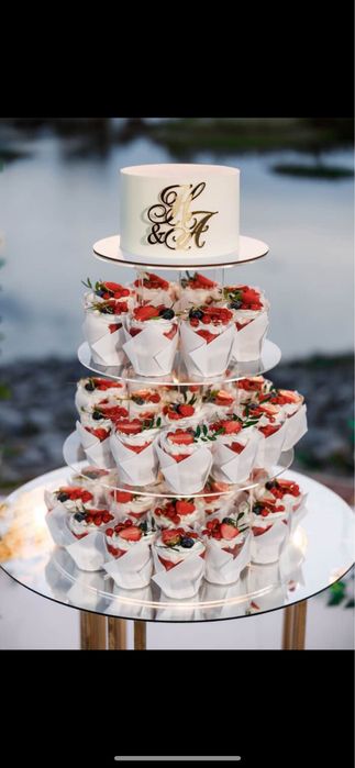 Аренда подставки под торт  капкейки трайфлы по городу Запорожье