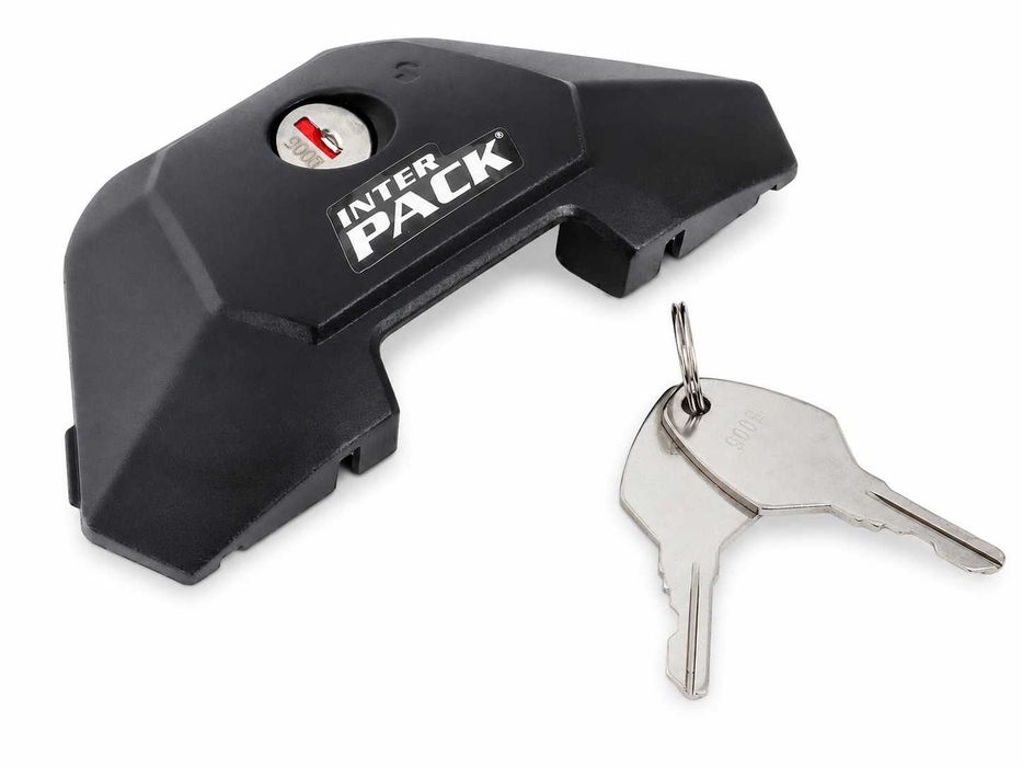 Bagażnik dachowy Inter Pack Virgo IR120 (G2) na relingi zintegrowane czarny