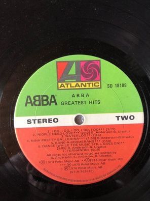 Album ABBA Greatest Hits