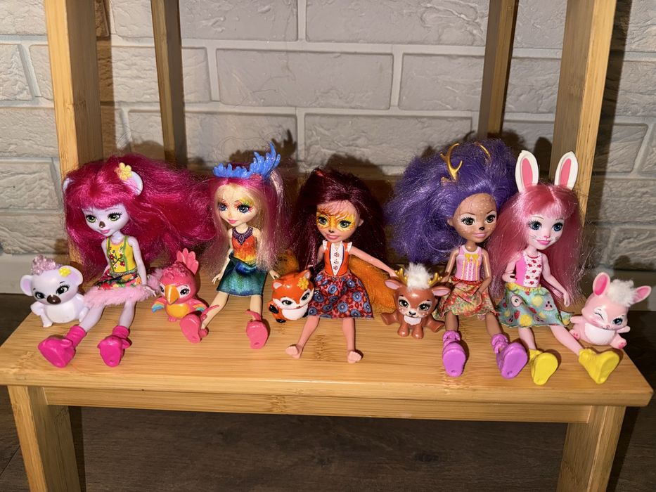 Enchantimals Duży Domek Jelonków MEGA ZESTAW DUŻO LALEK 5