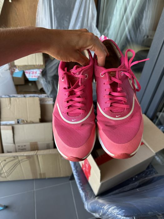 Buty sportowe damskie rozowe nike air max