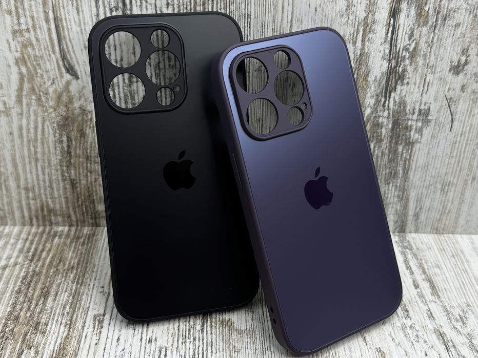Чехол стекляный AG Glass Matt на iPhone 12- 13 - 14 Pro Max чохол