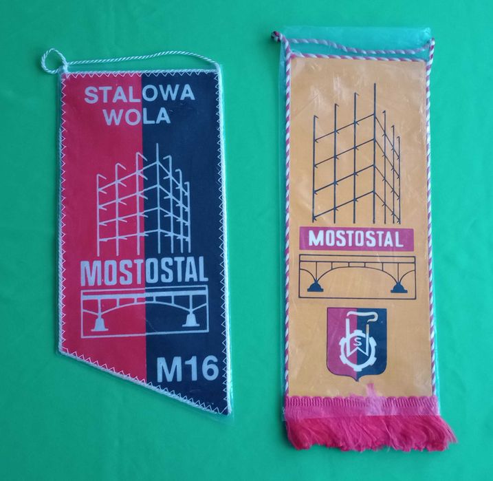 Stalowa Wola - Mostostal - Bieszczady - M16 - 2 Proporczyki