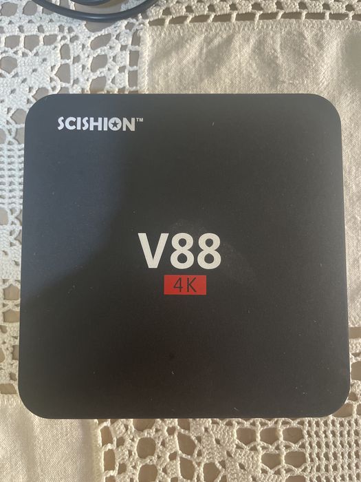 V 88 4k box tv marca scishion