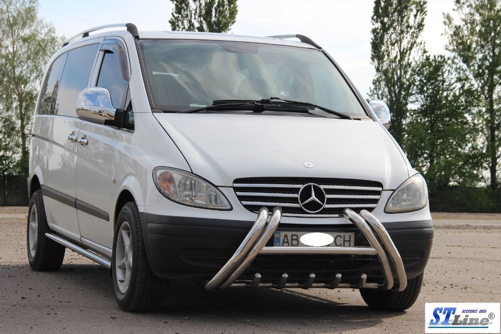 Пороги=Дуги = Mercedes Вито 639 Vito Автообвес=Кенгур