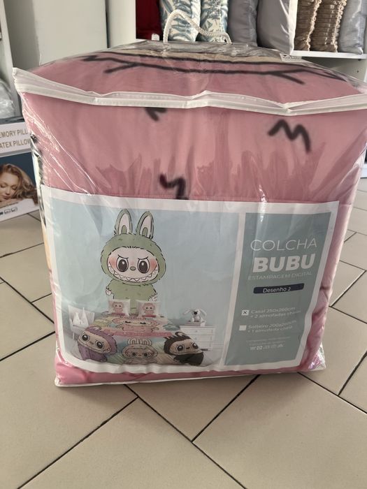 Edredon Labubu estampado digital