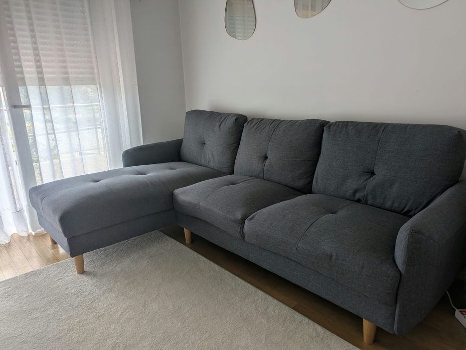Sofá de 3 lugares c/ chaise lougue