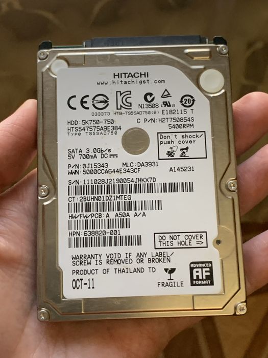 HDD 750 Gb Hitachi