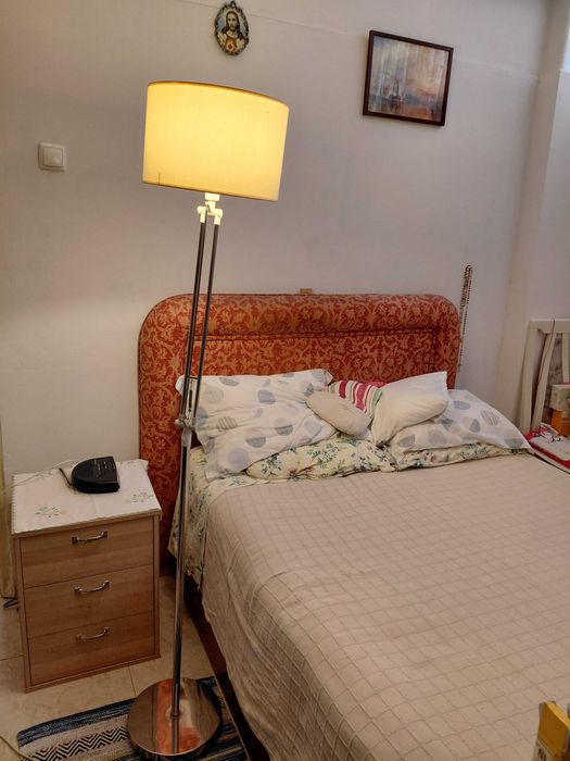 Candeeiro Alto Dobrável para Quarto ou Sala