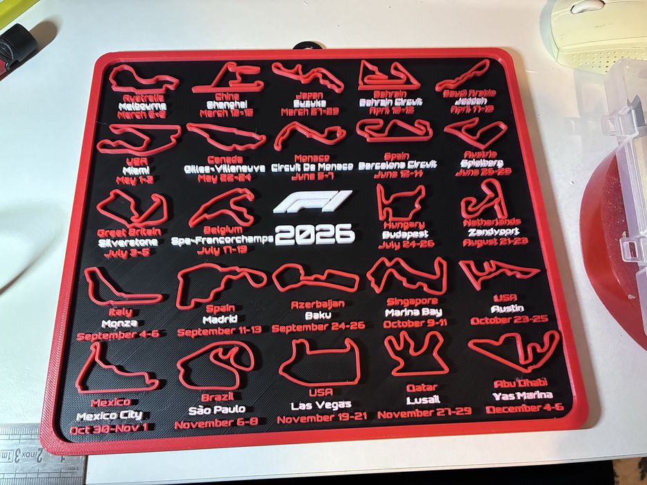 Calendario F1 - 2026