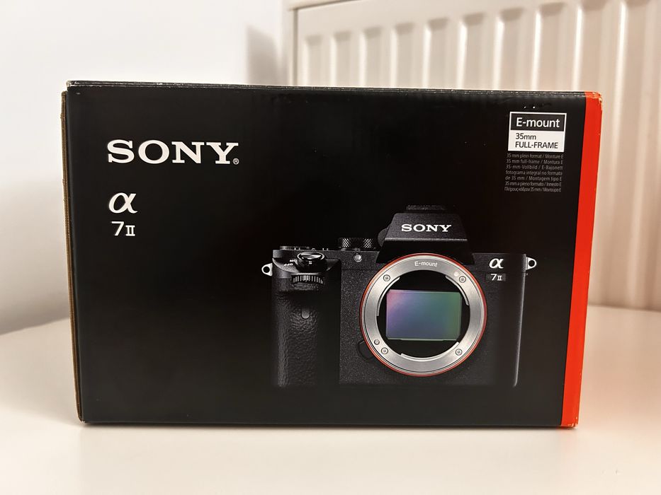 Sony Alpha 7 II body, przebieg tylko 10 tys!