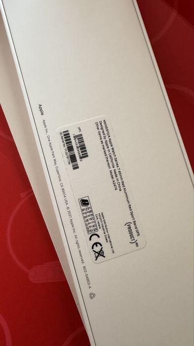 Apple Watch Series 7 45mm GPS Product(RED)