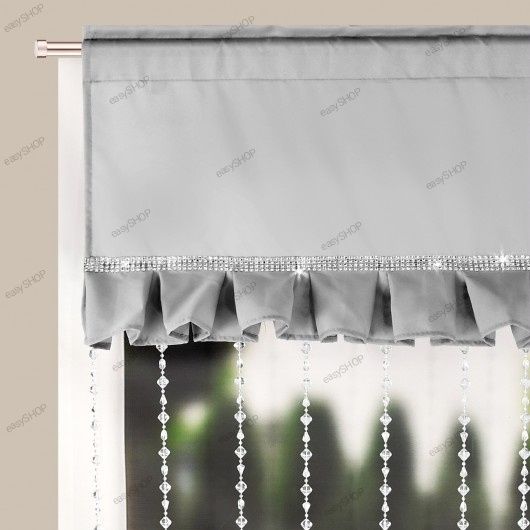 ‼️ WYPRZEDAŻ ‼️ Komplet do okna z kryształami i cyrkoniami