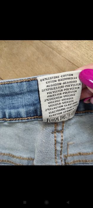 Jeansy rurki firmy Denim rozmiar M