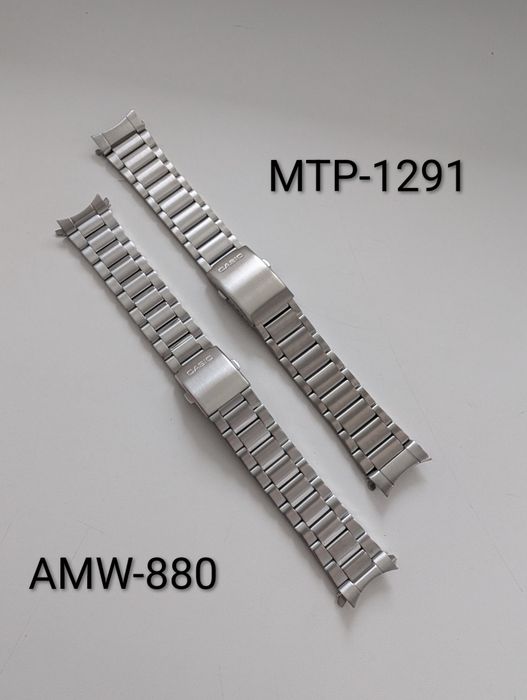 Металевий браслет до casio MTP-VD03 •22мм • Оригінал!