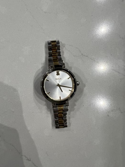 Zegarek srebrno-złoty Tous