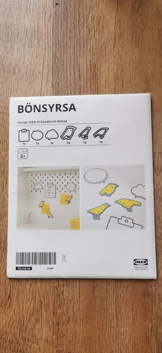 BONSYRSA ikea magnesy do tablicy