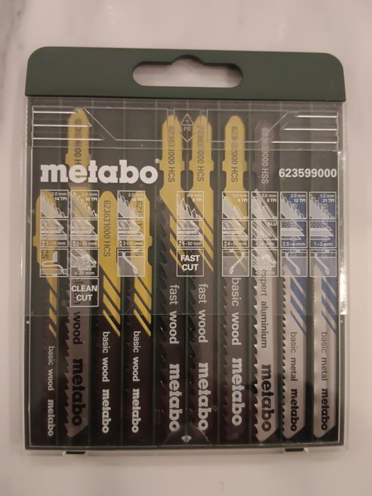 Metabo Zestaw brzeszczotów (10-częściowy)