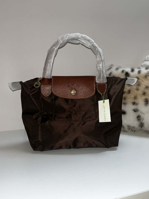 Longchamp bag torebka brown S