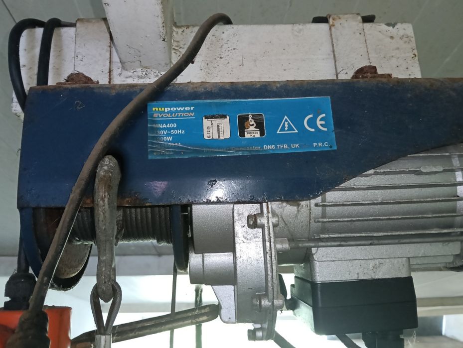 Guincho elétrico carga 400 kg