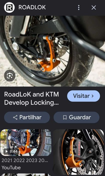Ktm cadeado Roadlock