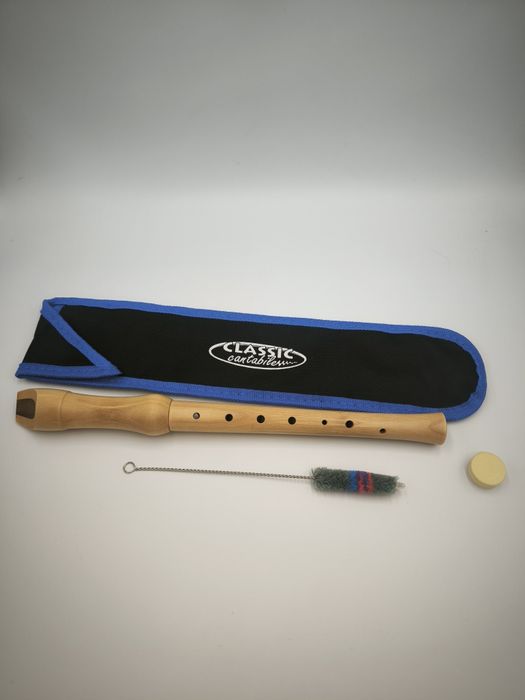 Flet prosty barokowy Classic Cantabile Stella z drewna klonu