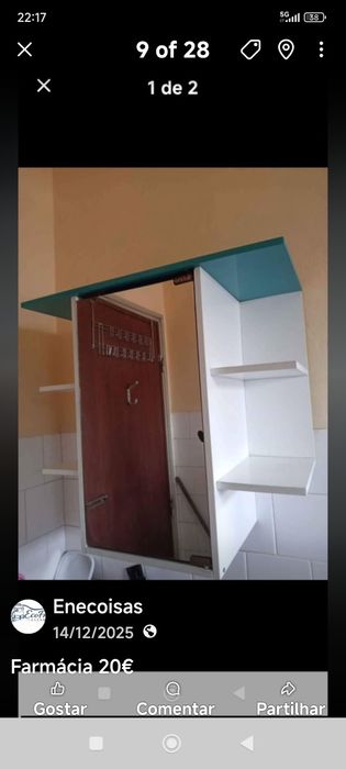 Móvel/espelhos tudo para desocupar