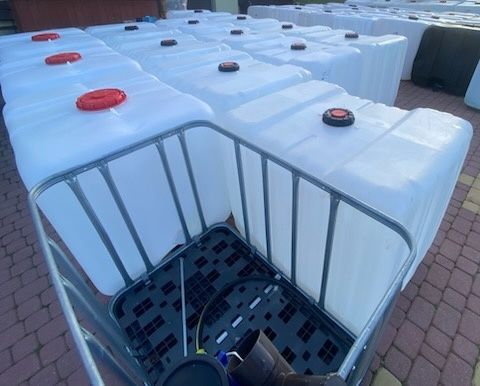 Zbiorniki ,Wkład, Beczka , Mauzer itp. Czysty  1000l rok produkcji  2026r